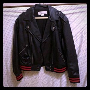 New leather jacket size small brand vintage Havana